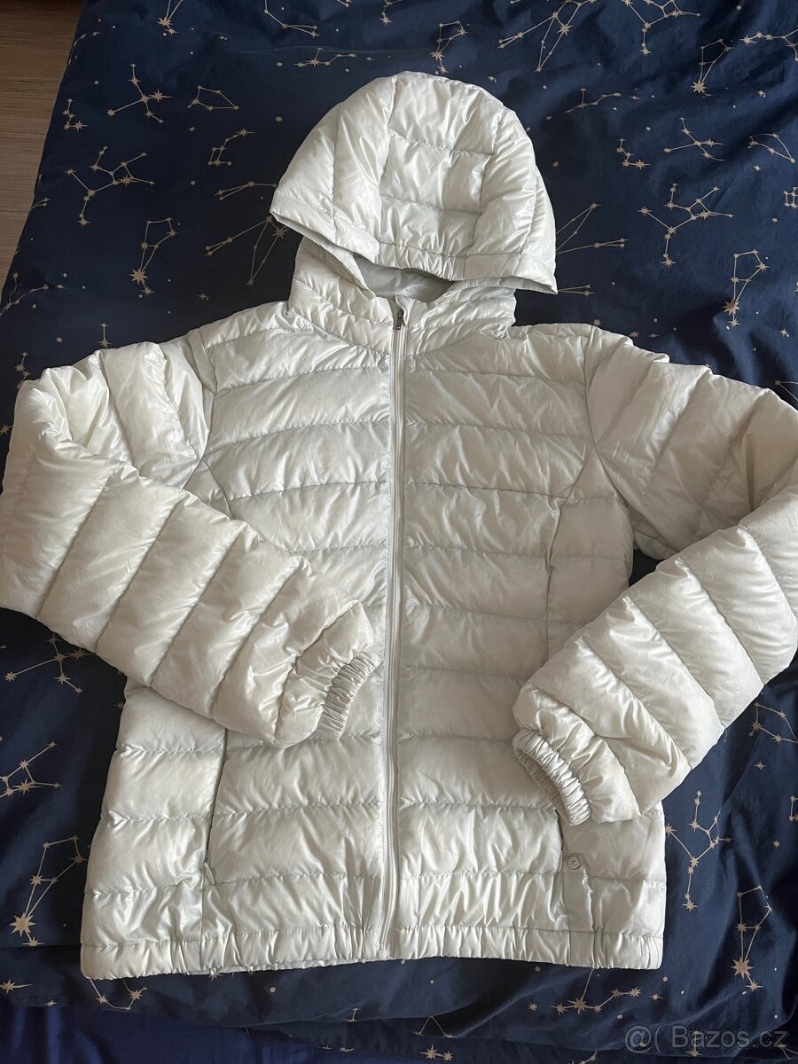 Dámská péřová prošívaná bunda Lacoste, vel. 36