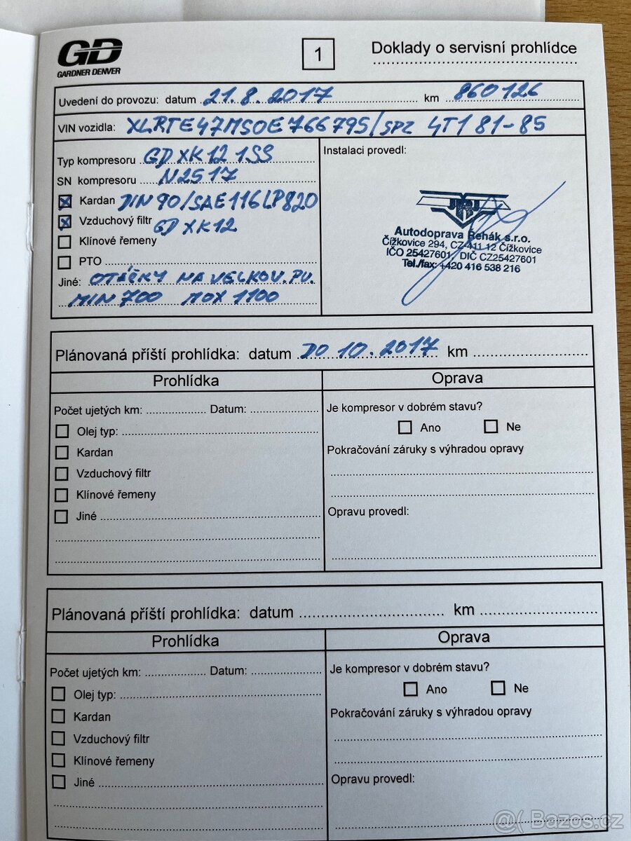 Vzduchový kompresor GD XK 12