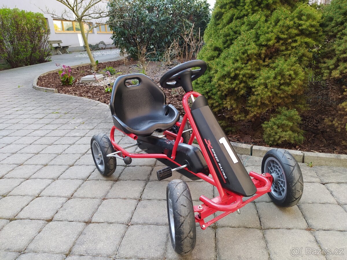 Dětská šlapací motokára PUKY