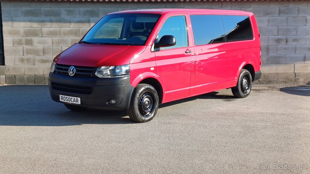 VW Transporter 2.0TDI 75kW prav.servis-1.maj-ČR