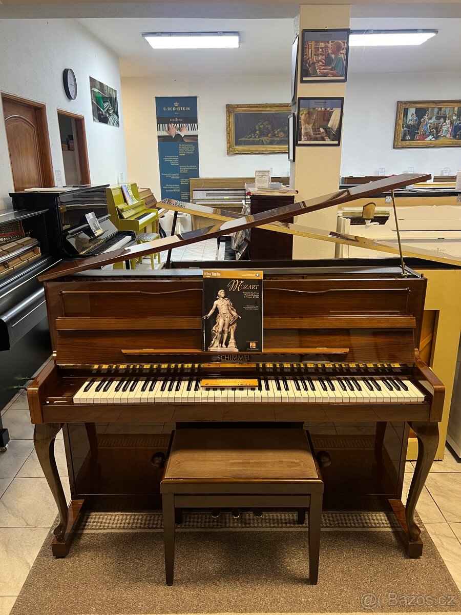 Německé pianino Schimmel mod. Romantik se zárukou PRODÁNO