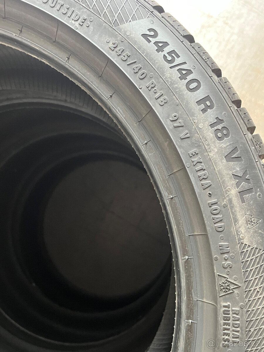 Zimní Continental 225/40 18 7mm