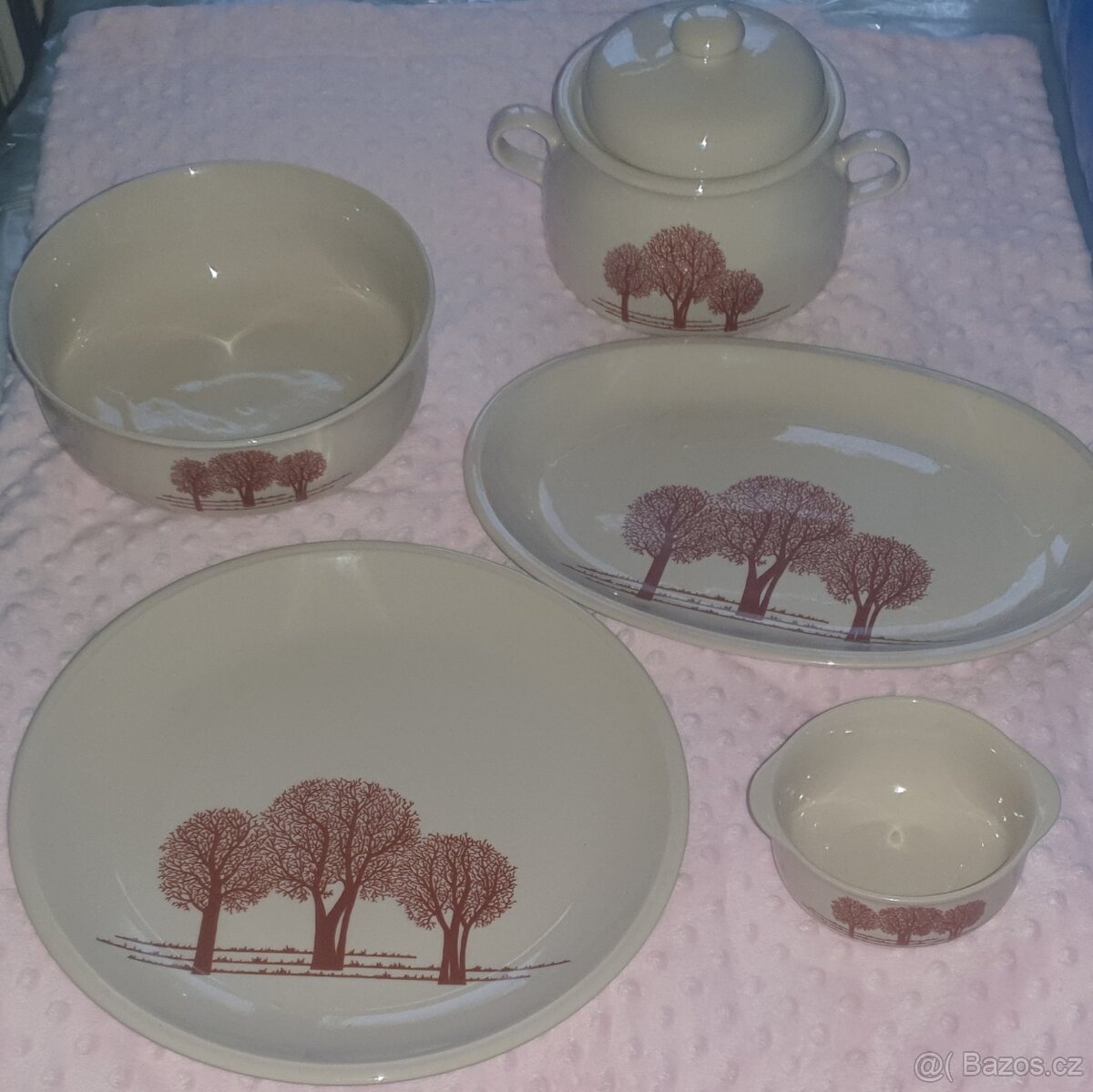 Jidelni, cajovy a kavovy retro servis - 66 ks