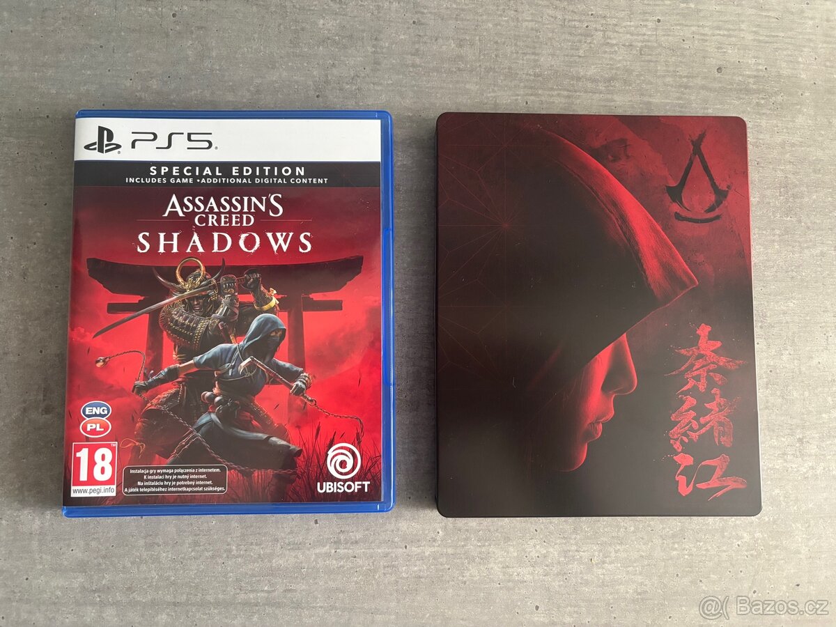 PS5 Assassins Creed Shadows Special Edition + Steelbook