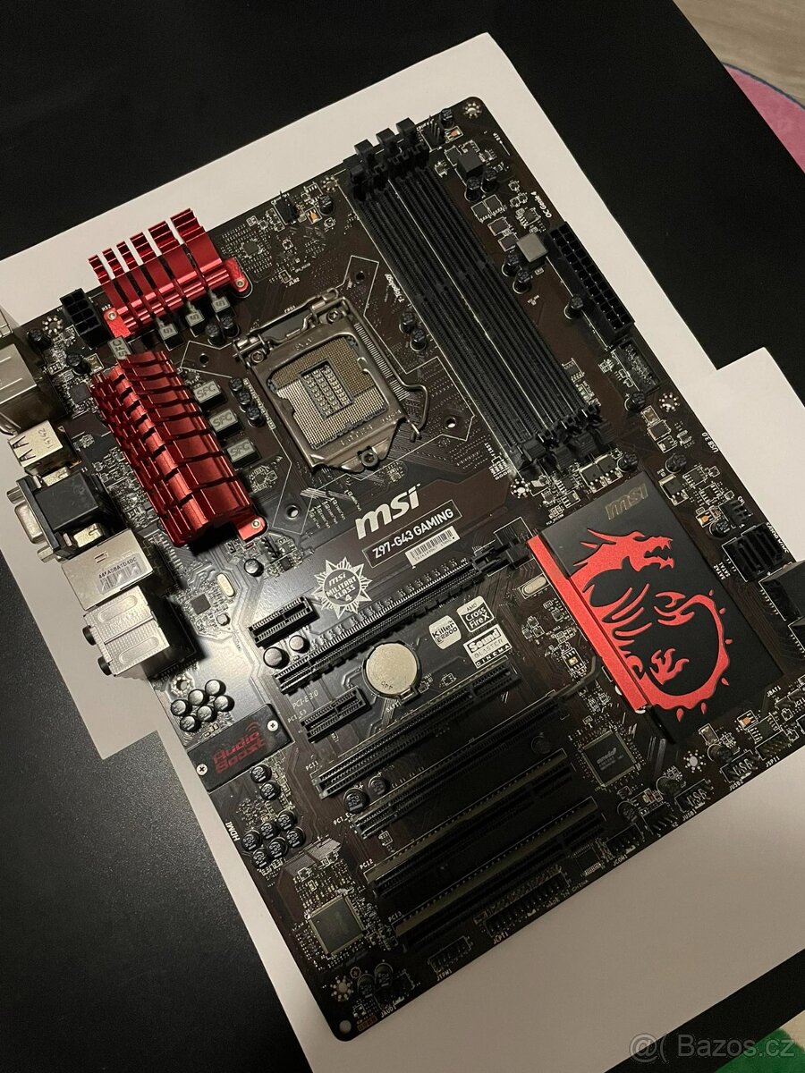 Základní deska MSI Z97-G43 GAMING + I/O shield