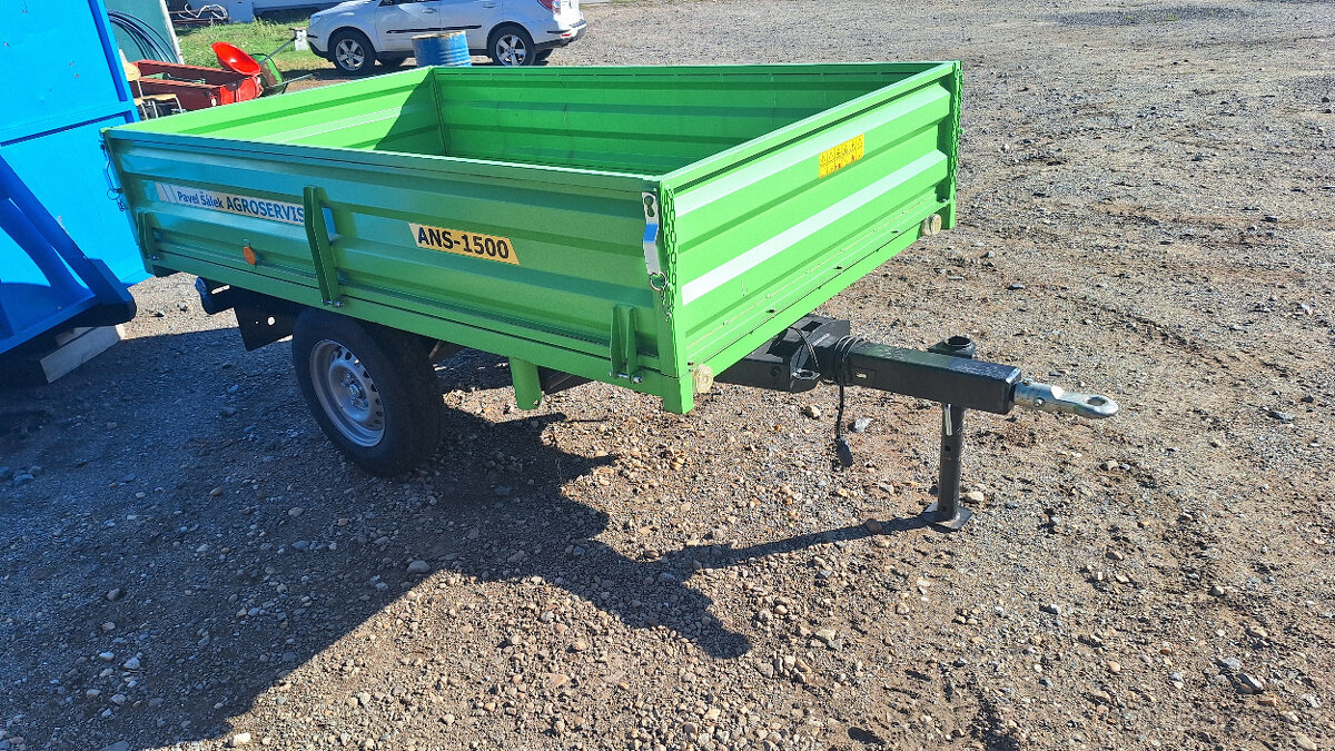 vlek za malotraktor ANS - 1500 - top stav