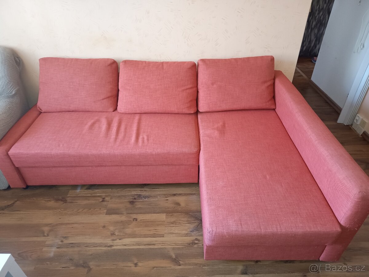 Prodám rozkládací sedačku s úložným prostorem