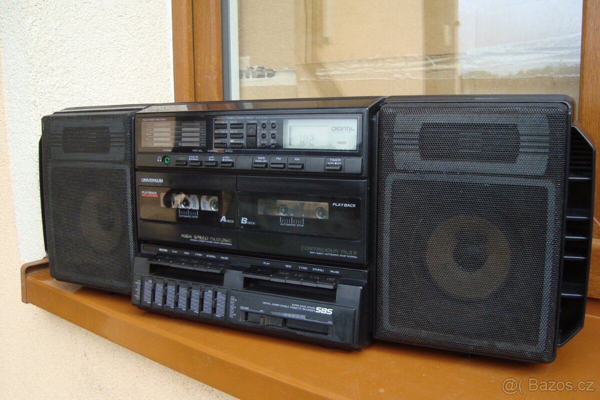 Radiomagnetofon Boombox- Universum