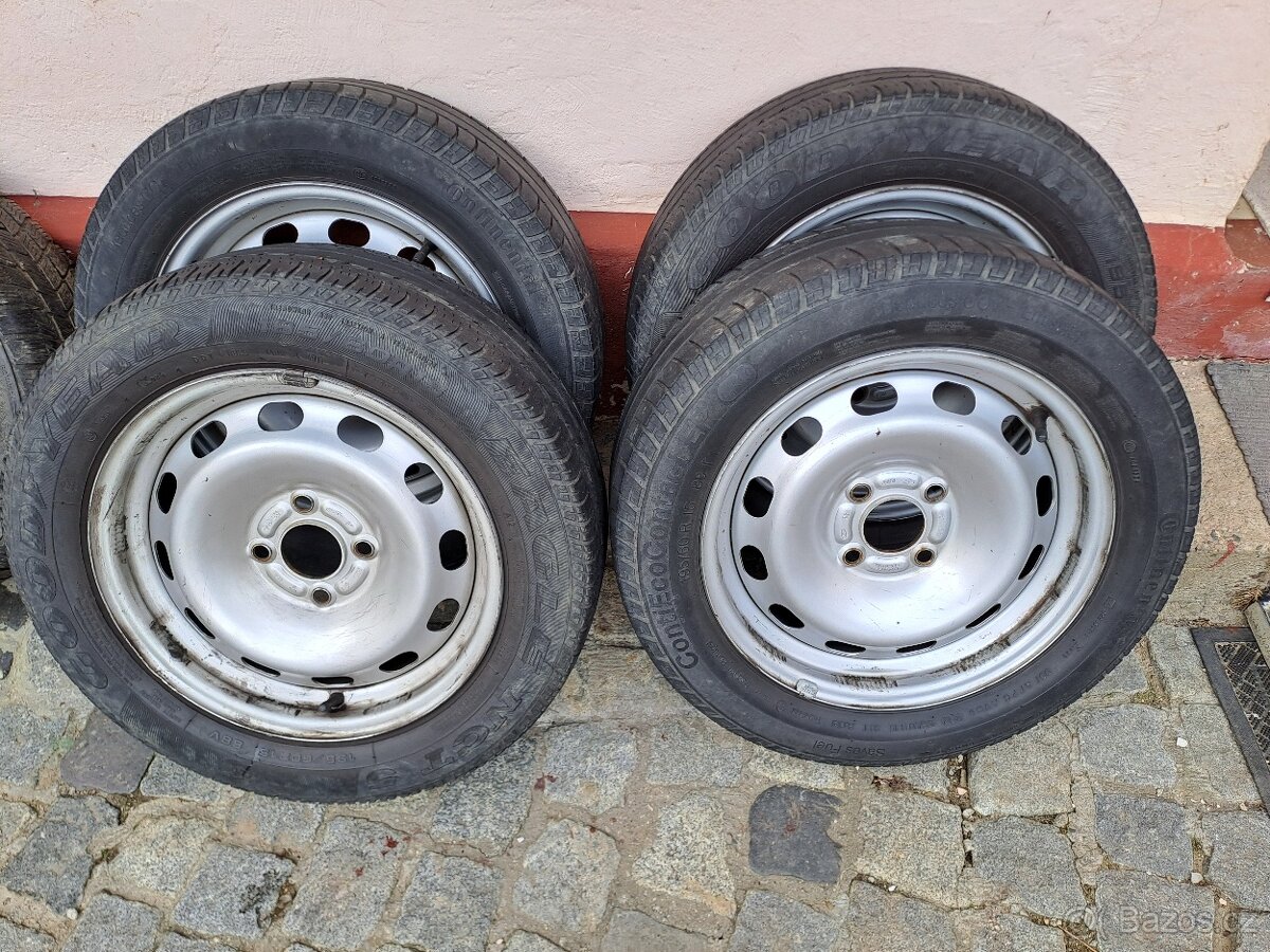 4x108 r15 6Jx15 ET 37,5 Kola plech ford