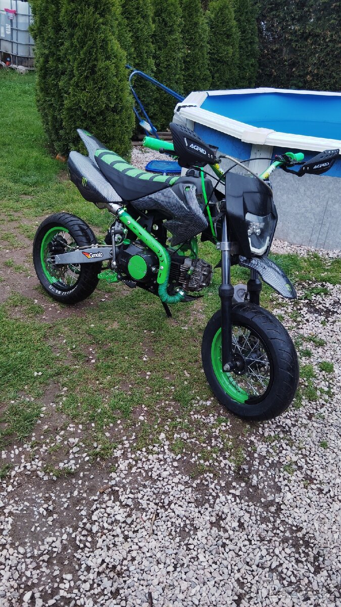 Prodám pitbike 125ccm supermoto