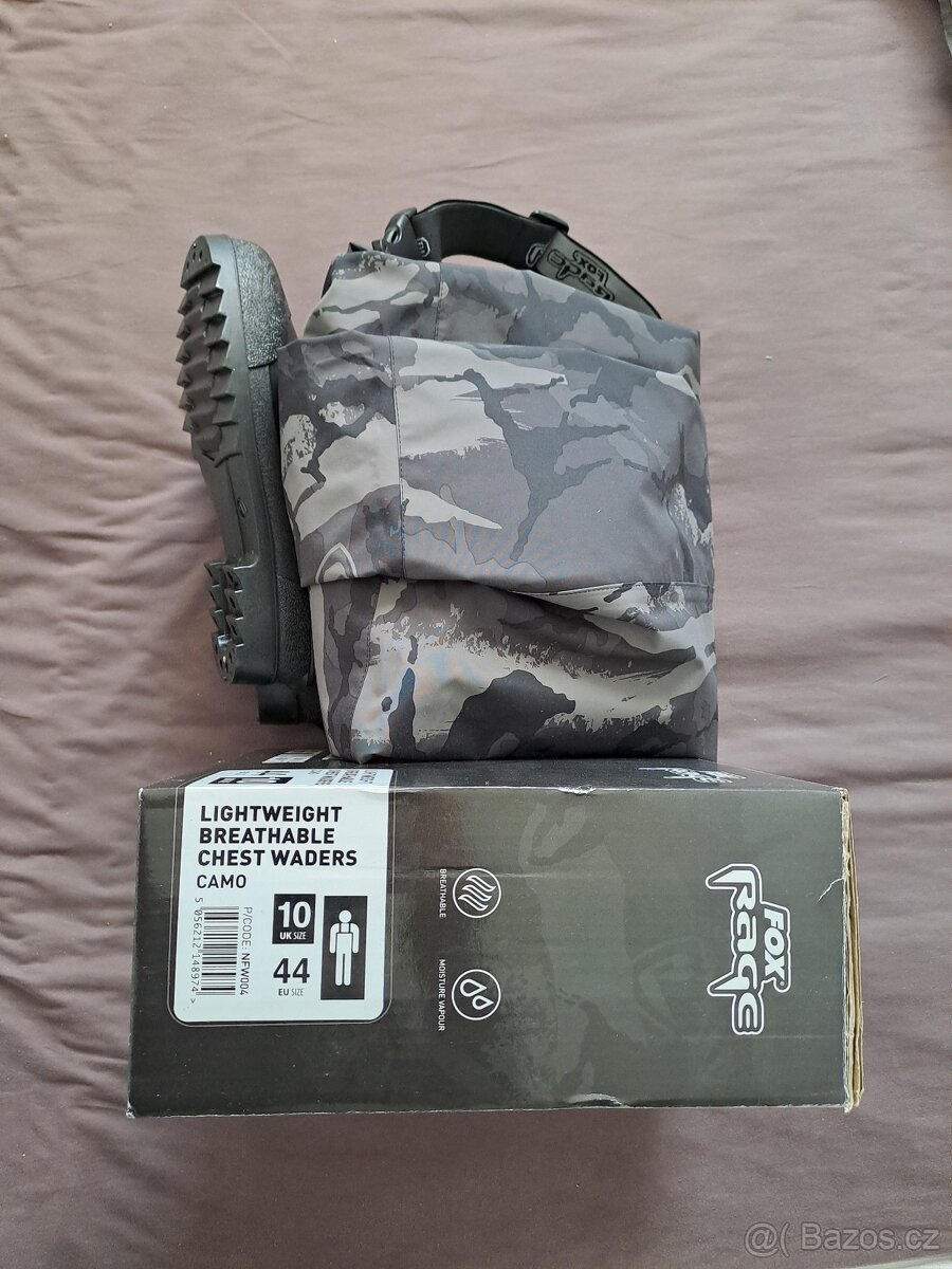 Brodící Kalhoty Fox Rage Lightweight Breathble Camo
