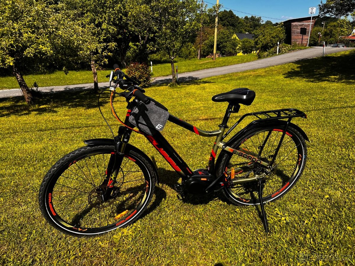 Pánské trekingové elektrokolo Crussis e-Gordo 7.6-S 18"