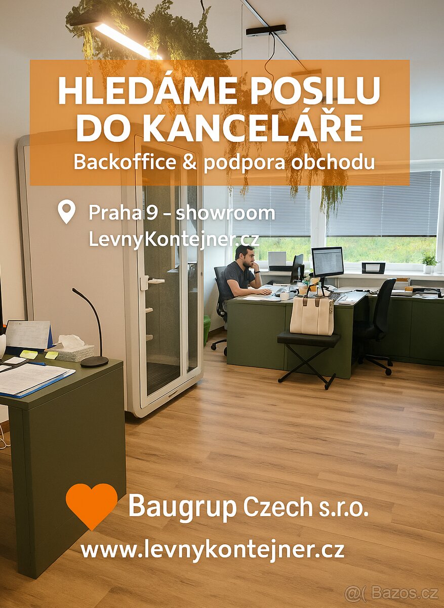 Asistentka / Backoffice – podpora obchodu a zákazníků