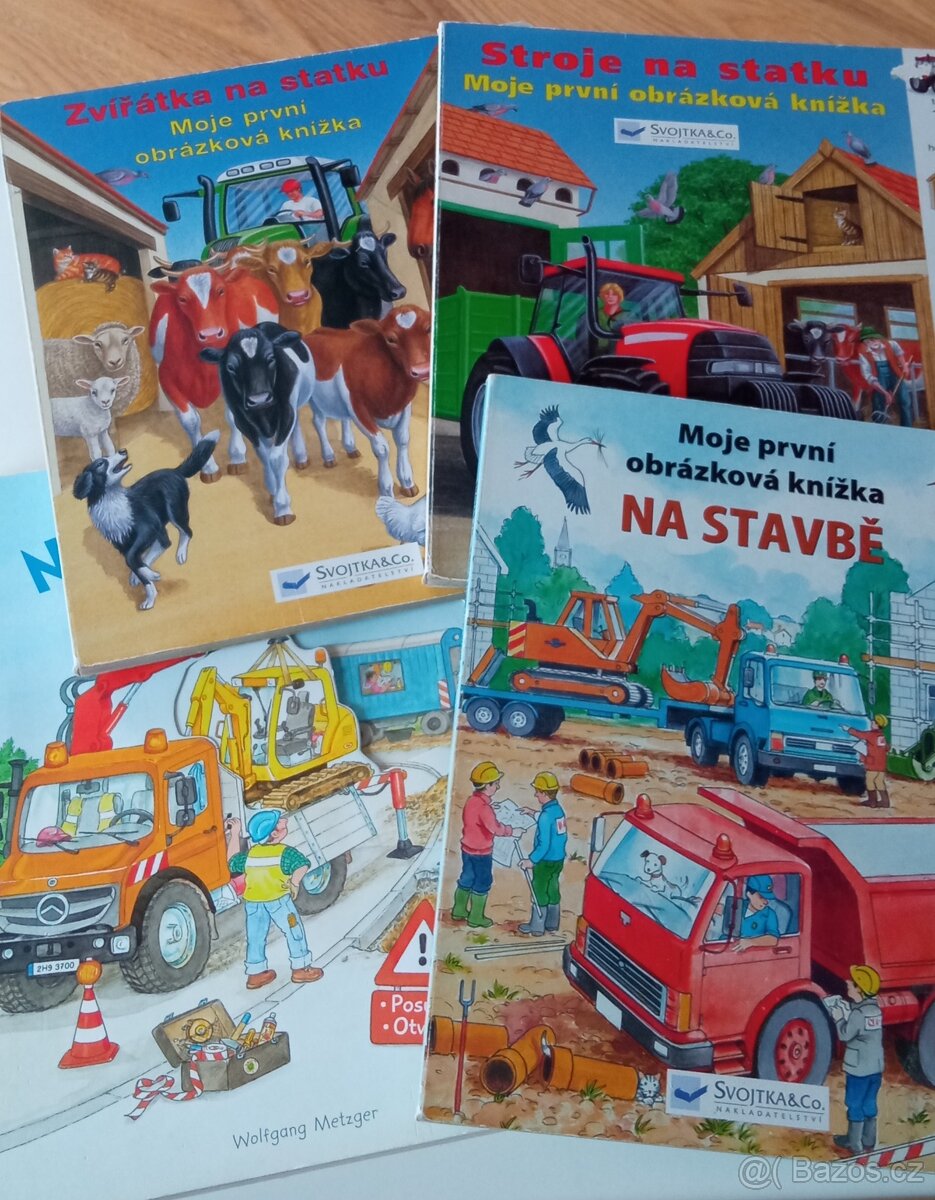 Prodám dětské knihy.. Na stavbě a Nakládat -prodané