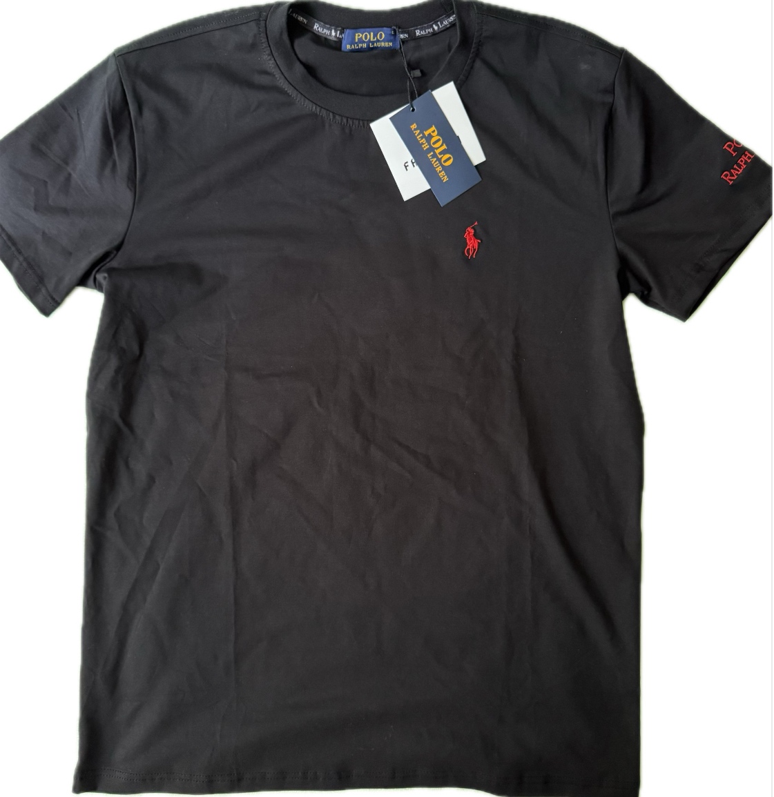 Černé tričko Polo Ralph Lauren