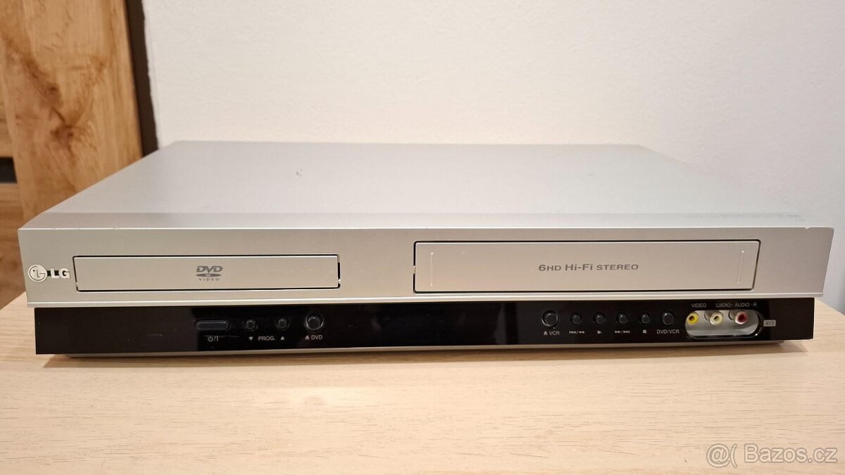 Videorekordér a DVD combo LG V280, Hi-Fi, 6 Hlav