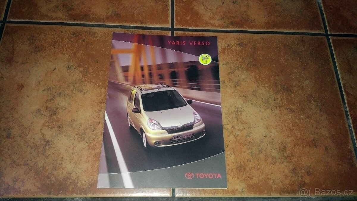 Katalog Toyota Yaris Verso v CZ - TOP STAV