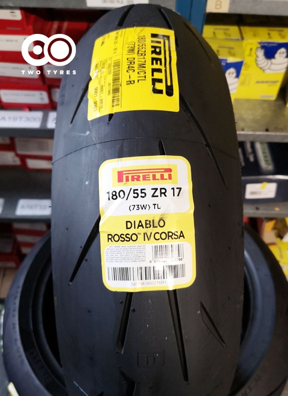 Pirelli Diablo Rosso.Corsa IV 120/70zr17 a 180/55zr17