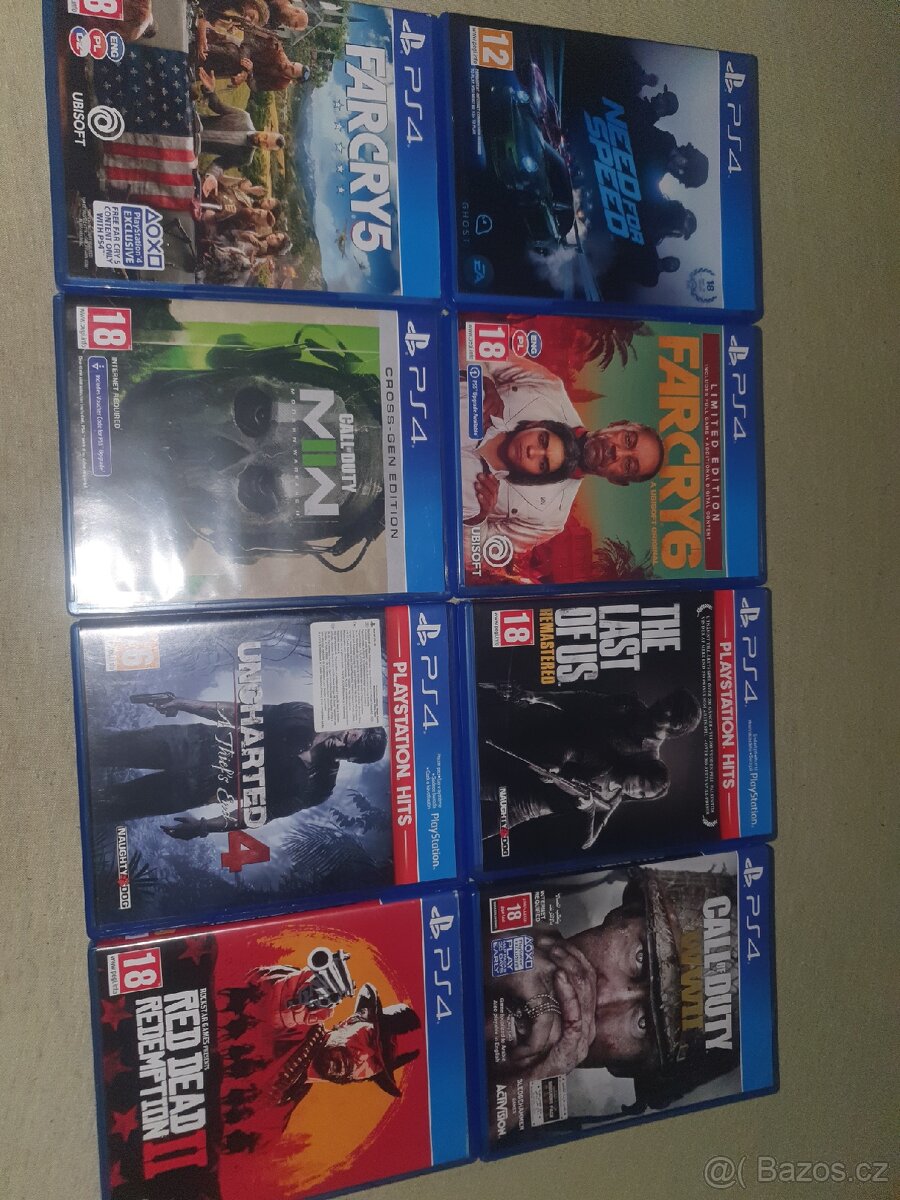 Hry na ps4