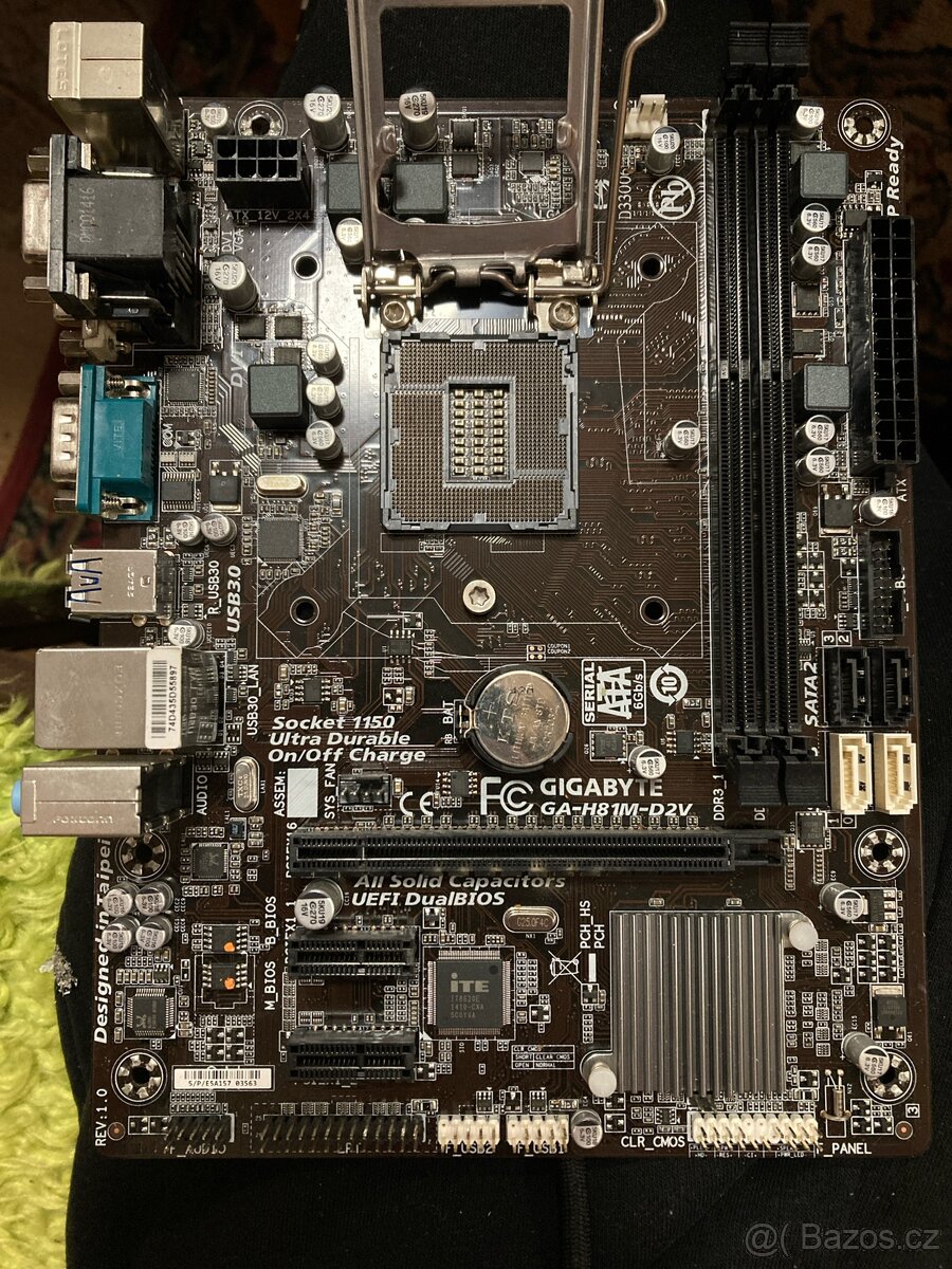 Základní deska- GIGABYTE GA-H81M-D2V