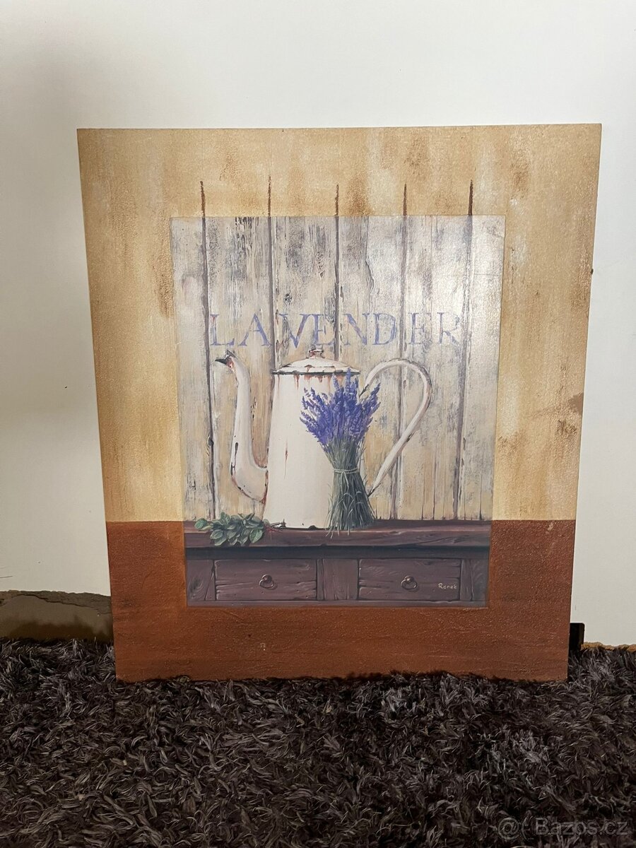 Obraz „Levandule“ – 60 × 70 cm