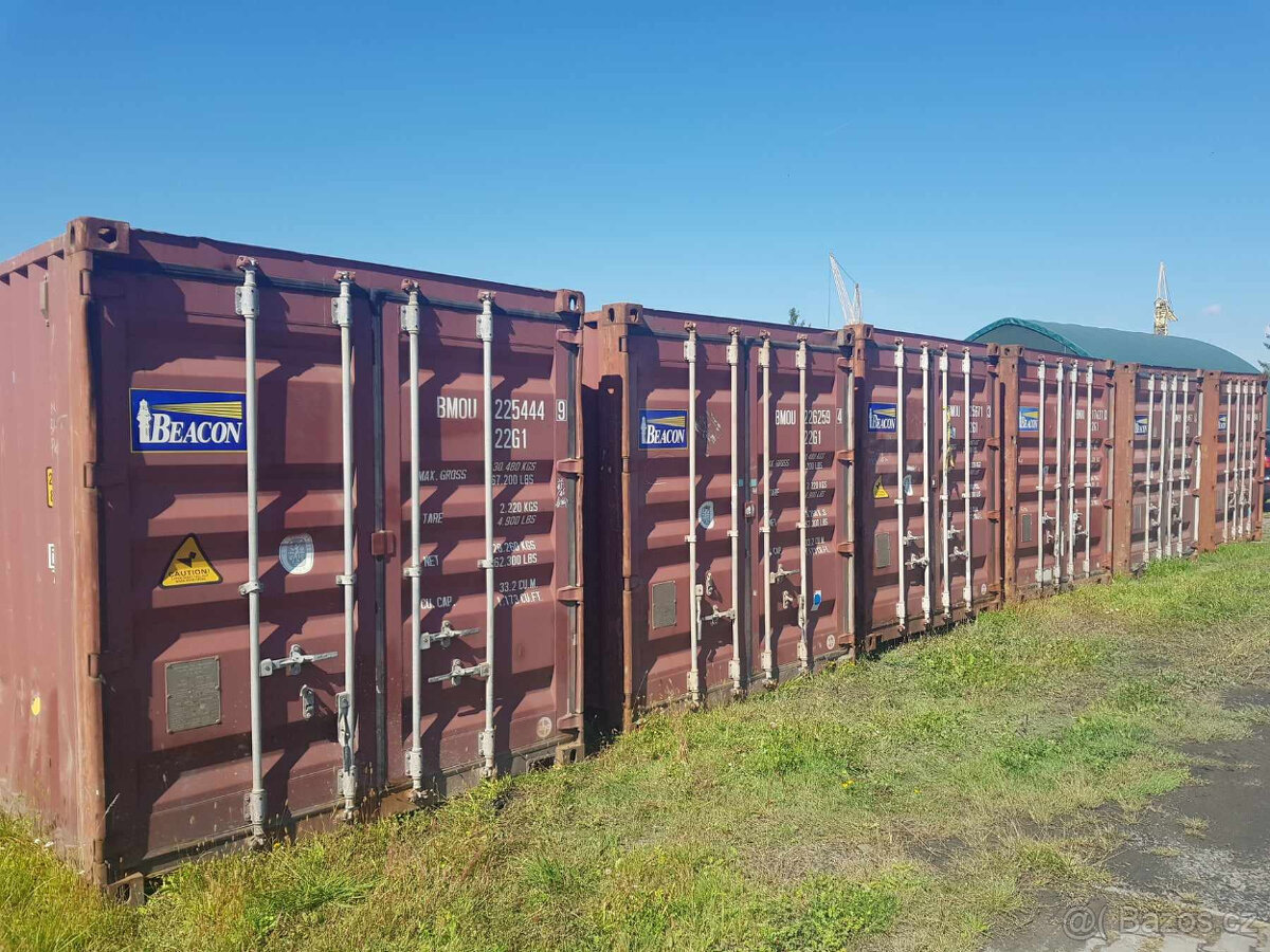 Lodní kontejner 20“ použitý - prodej Slušovice