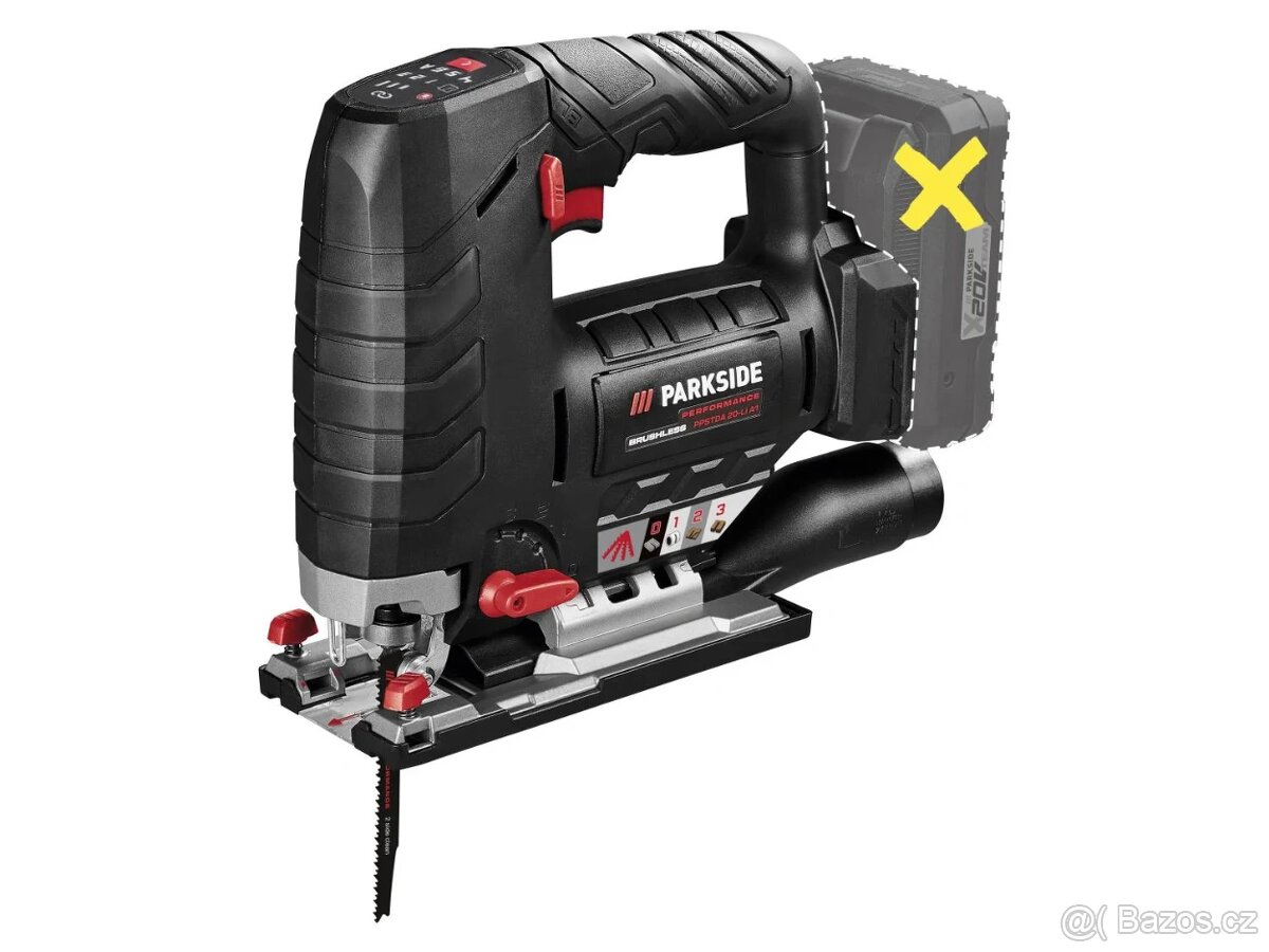 Zcela nová aku Parkside Performance přímočará pila