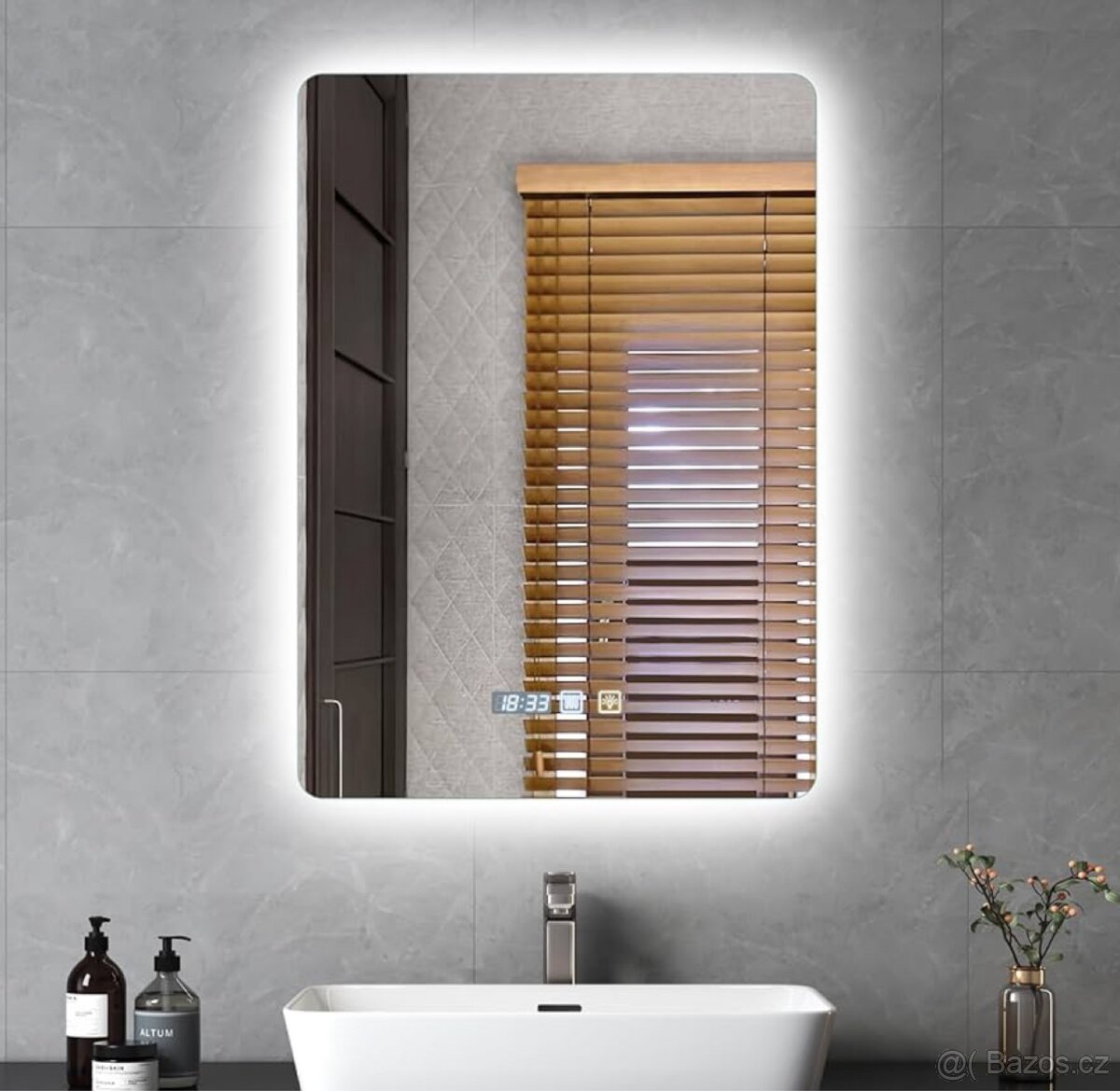 Koupelnové zrcadlo 500x700 mm