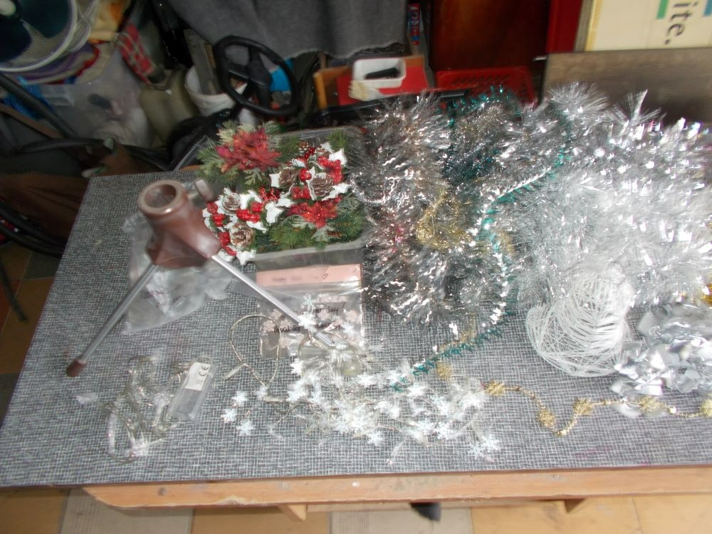 Vánoční ozdoby se stojánkem