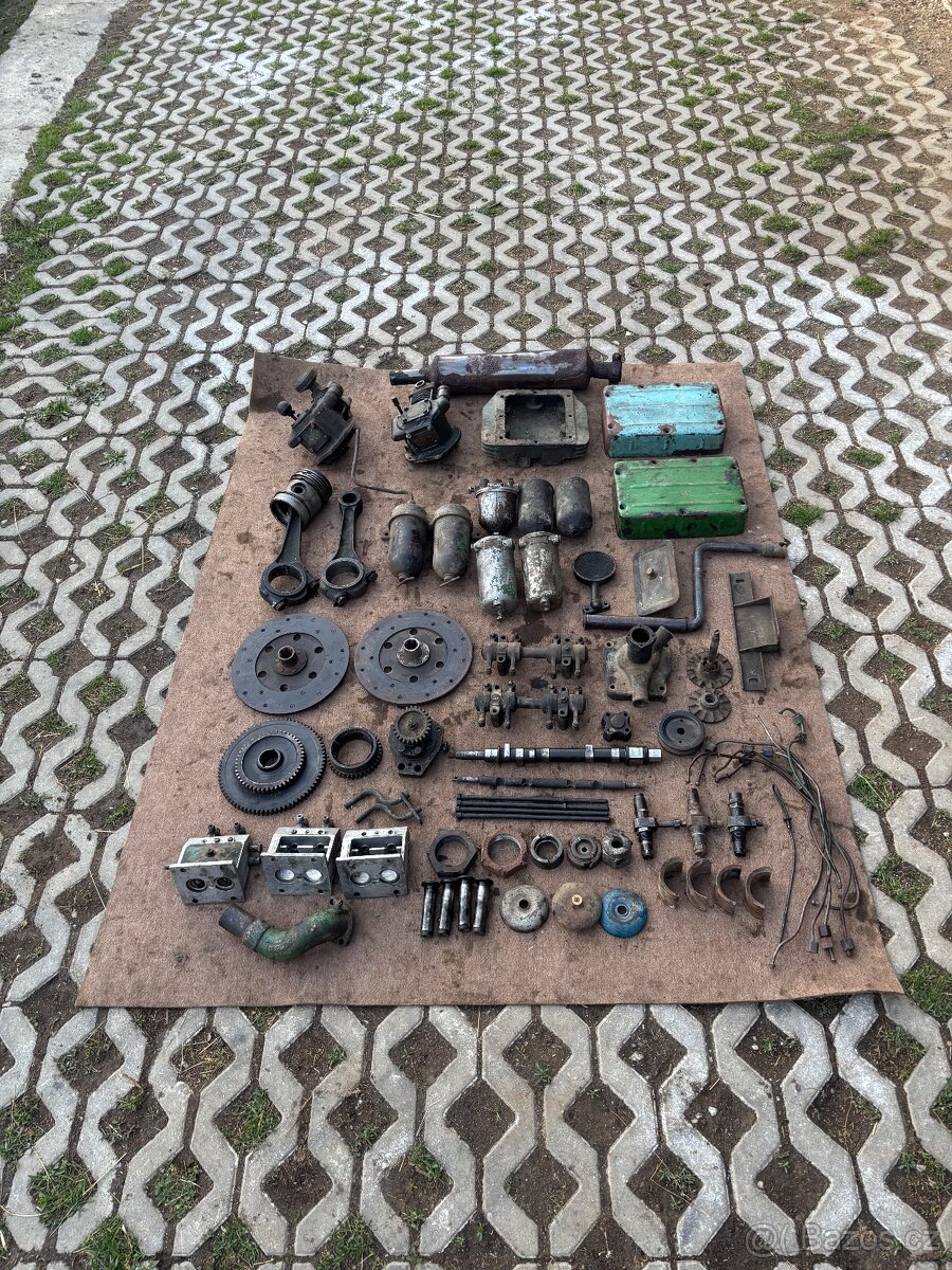 Díly motor zetor 25