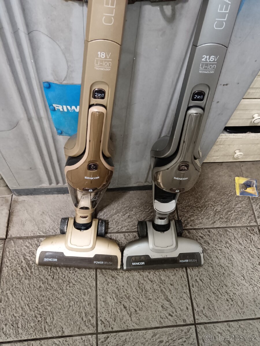 Aku vysavače Sencor.