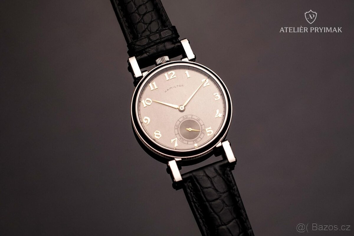 Starožitné americké hodinky HAMILTON 1930
