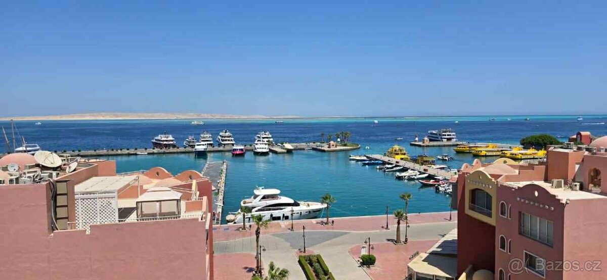 Apartman s vyhledem na more Hurghada Egypt