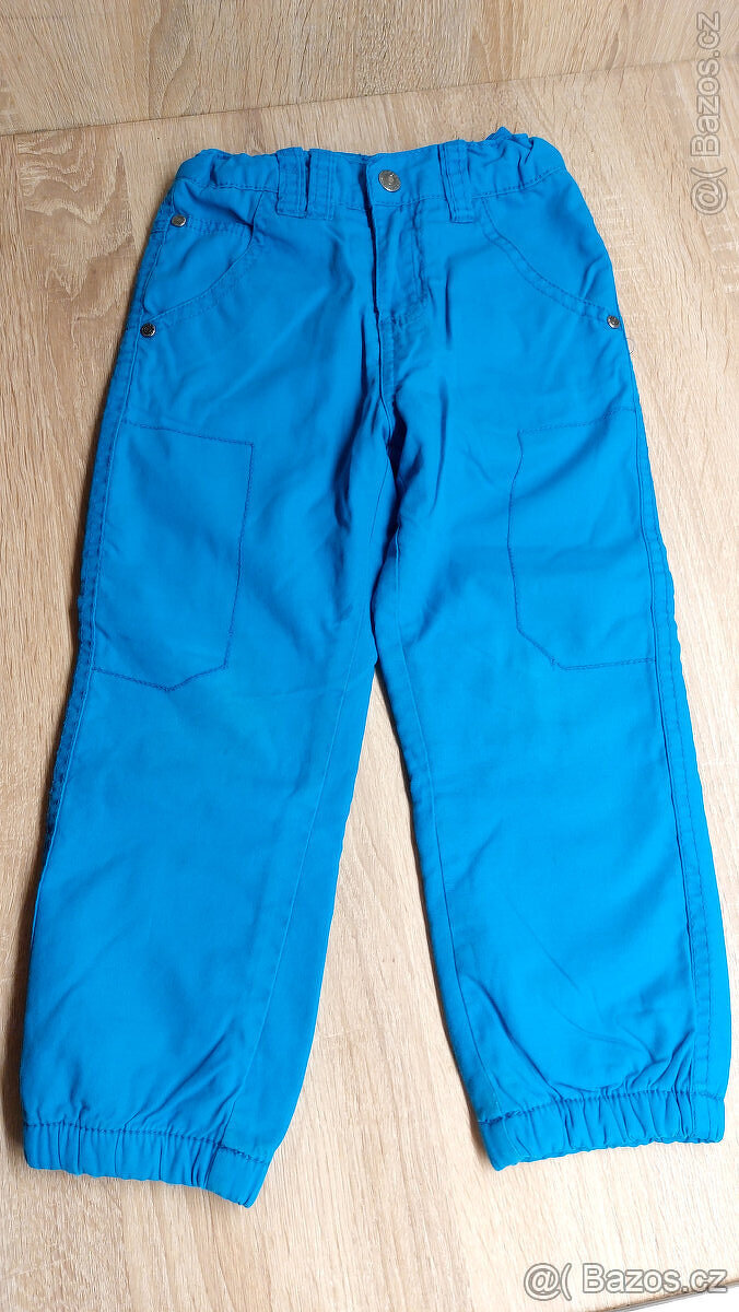 Zateplené kalhoty vel. 104