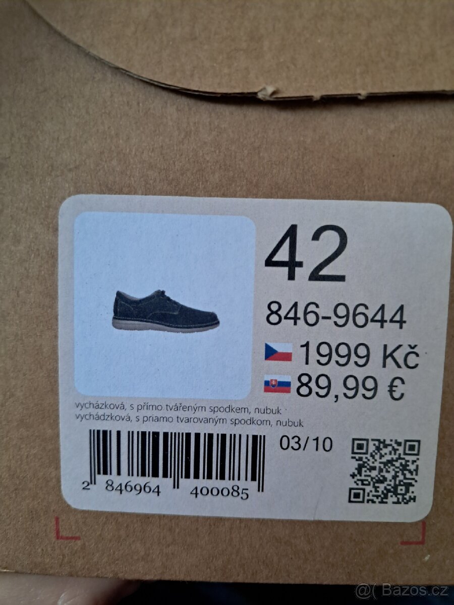 Pánská vycházková obuv,vel.42