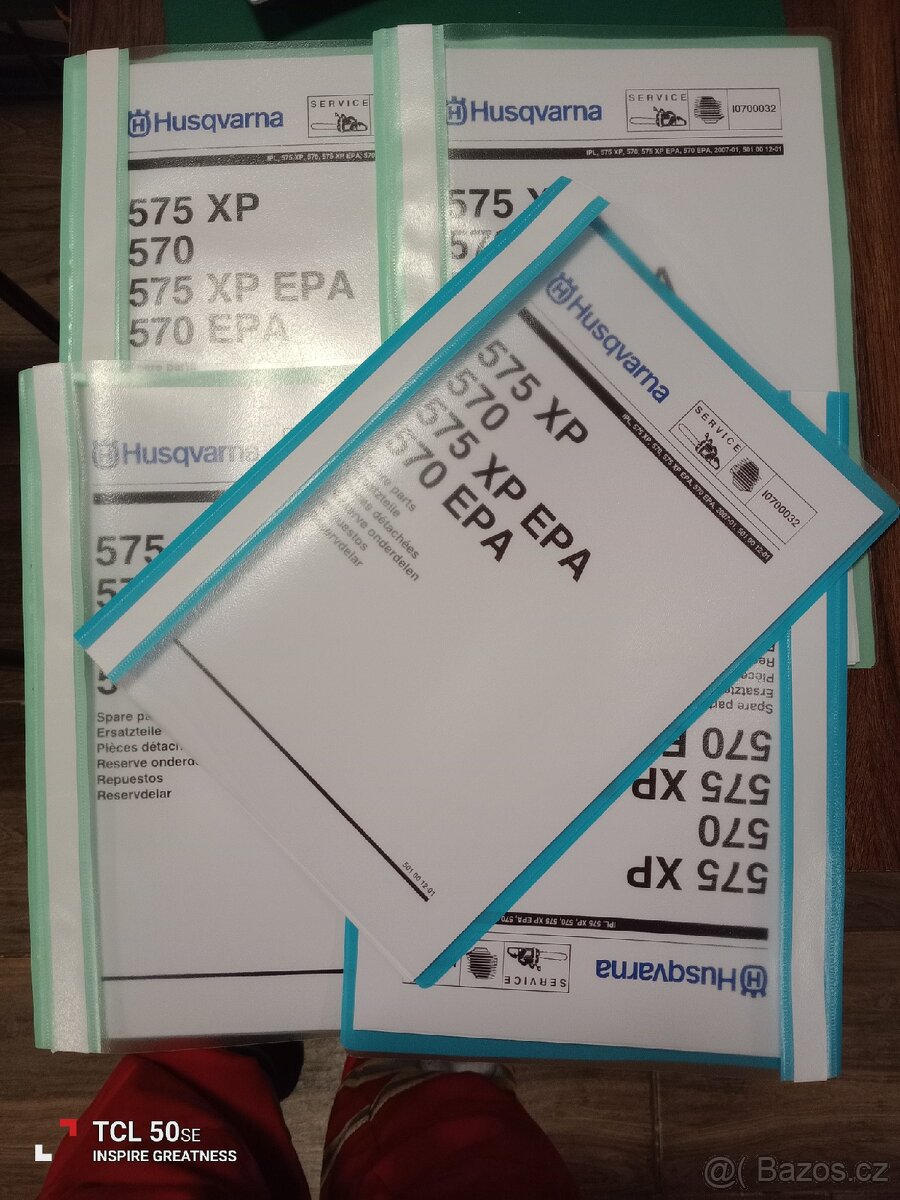 Husqvarna 575xp/570. Katalog náhradních dílů