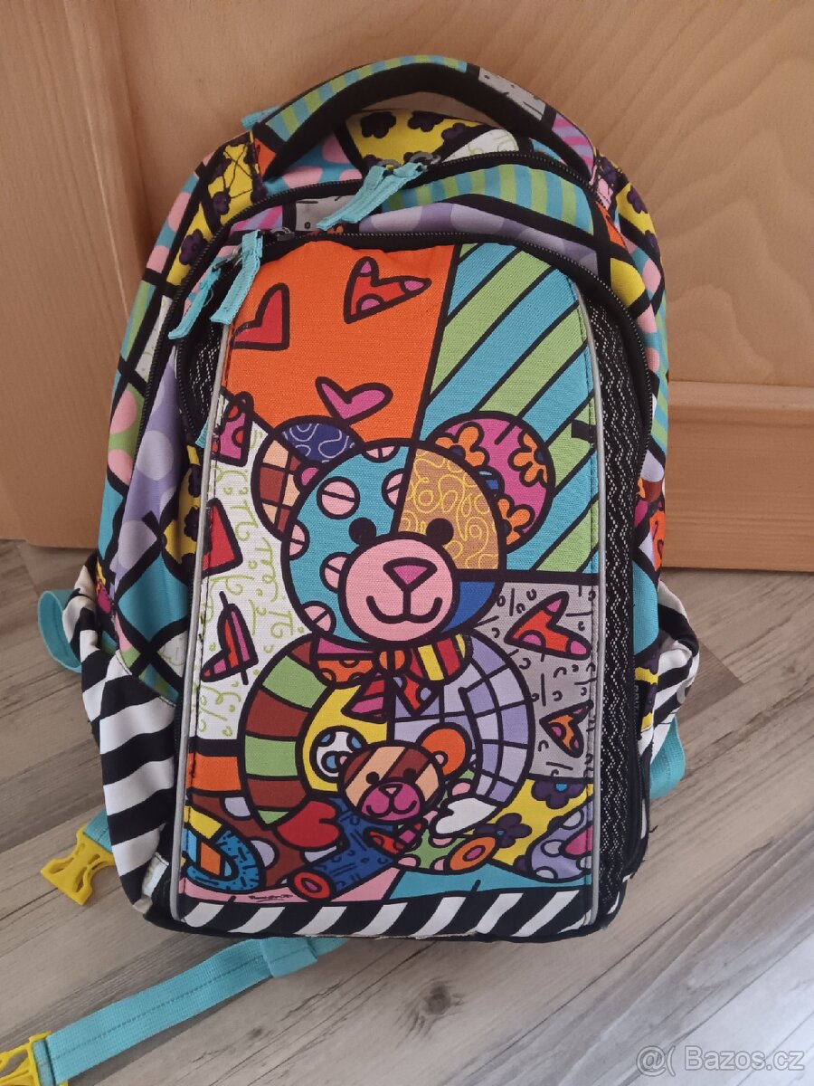 Školní batoh BAGMASTER + penál + pytlík