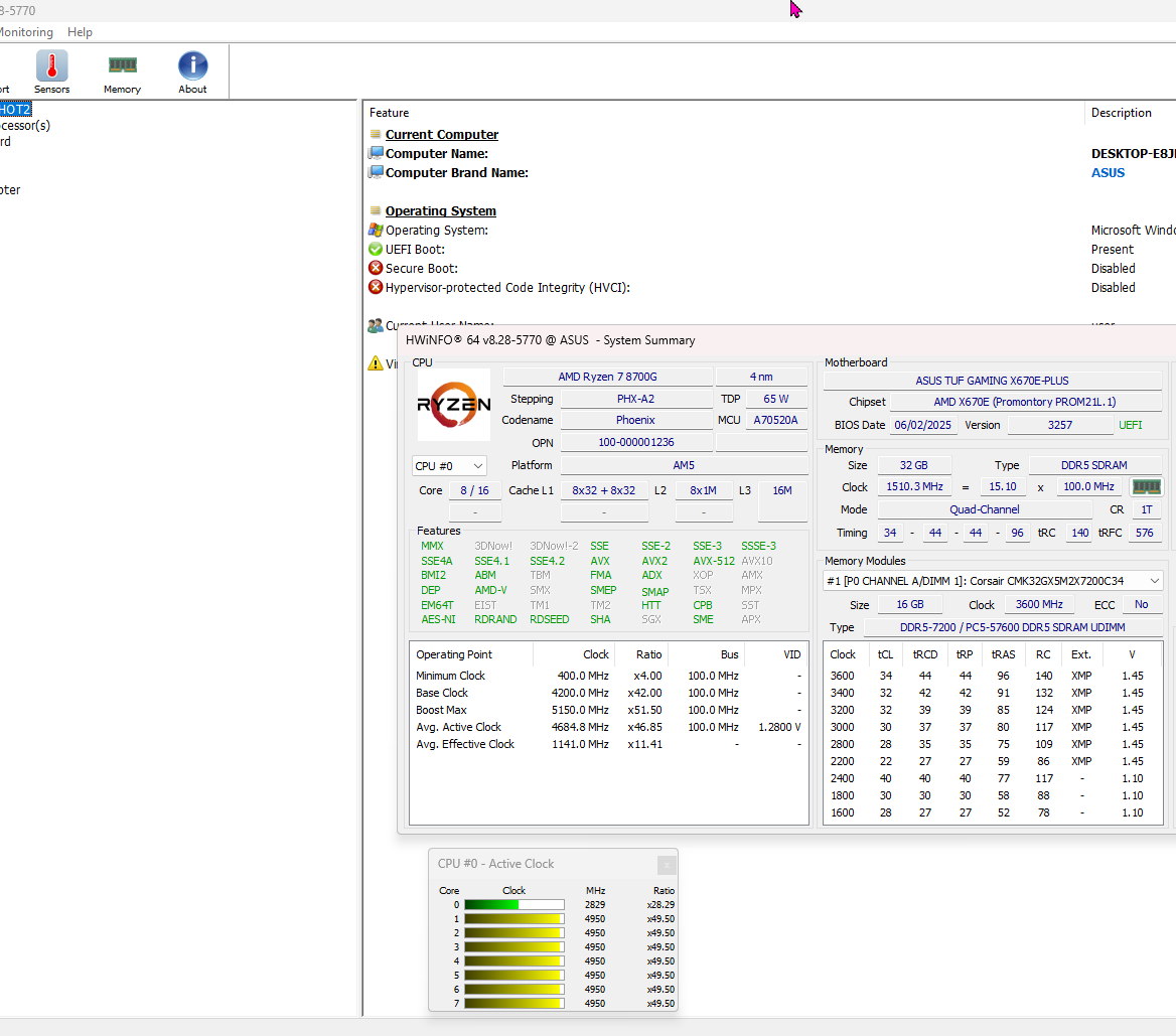 Procesor AMD Ryzen 7 8700G