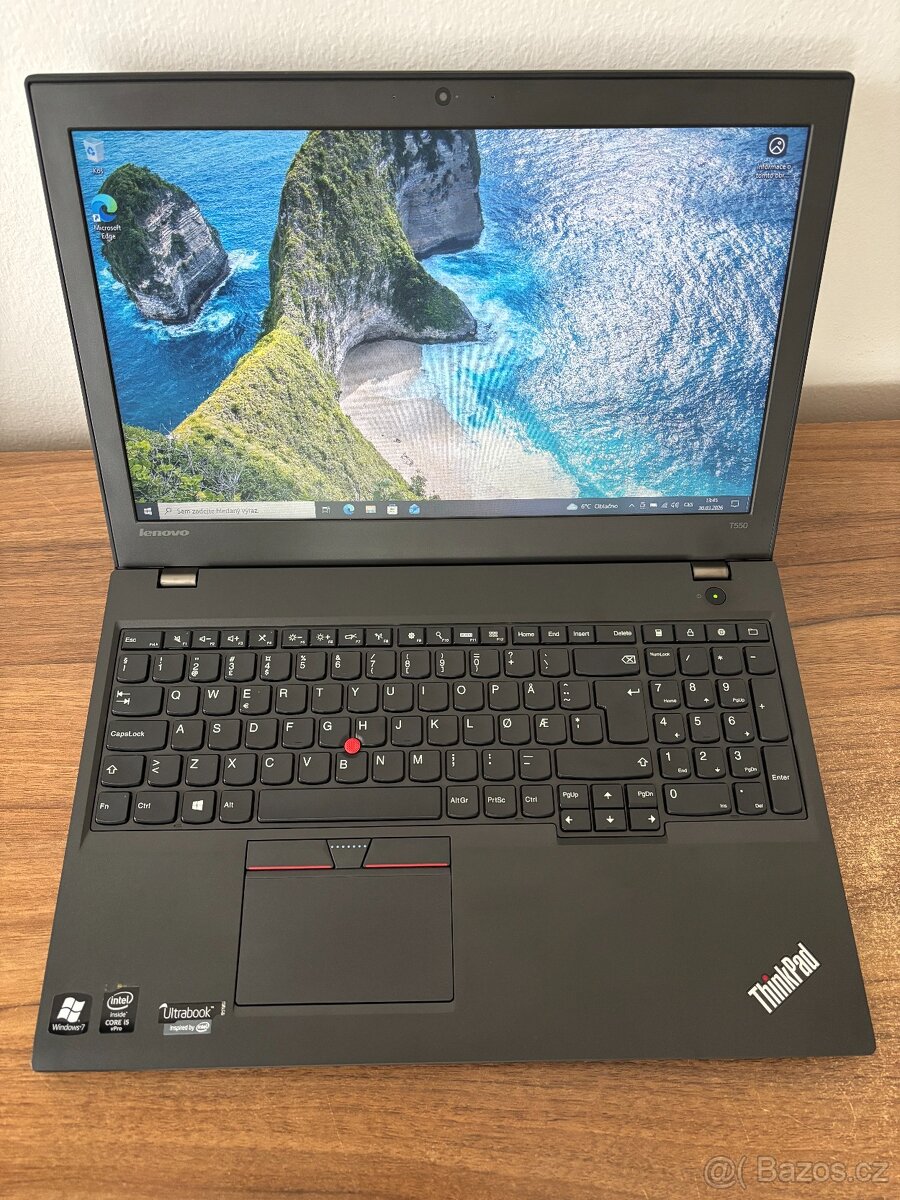 Lenovo ThinkPad T550, TOP stav