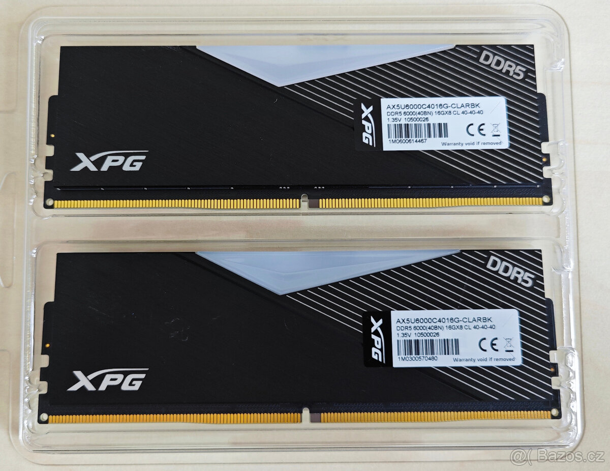 XPG Lancer RAM DDR5-6000 32GB CL40