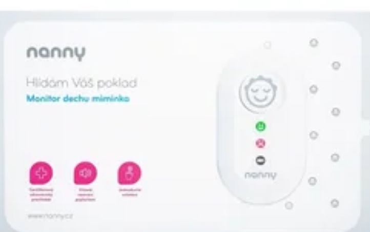 Nanny BM-02 Monitor dechu miminka v záruce do září 2026