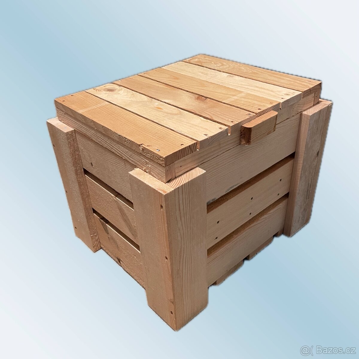 Dřevěná bedna na 12 láhve vína