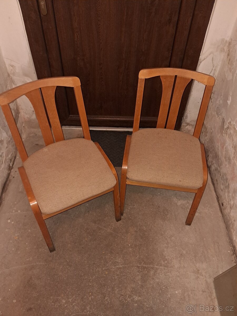 Retro židle 2 ks