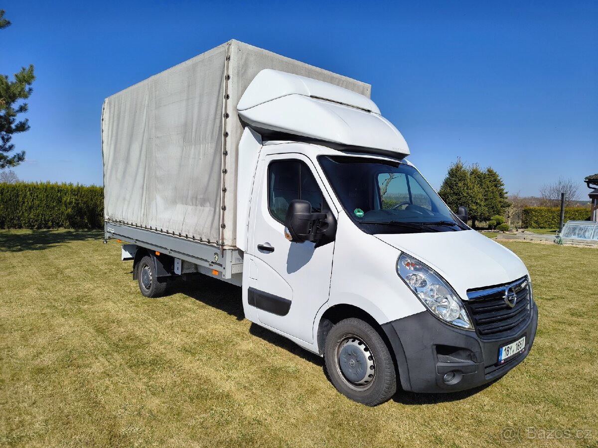 Opel movano 2.3cdti, naj. 93.504km, 8palet