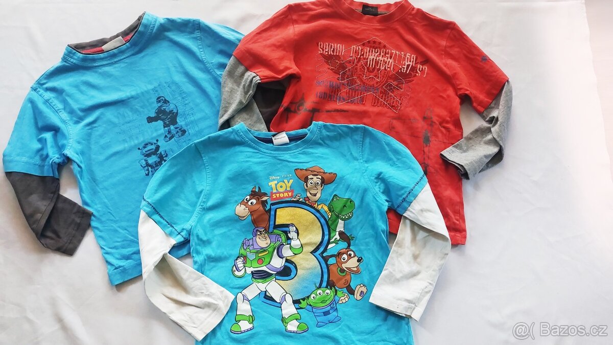 Tričko Toy story, tričko s letadlem Next vel. 110