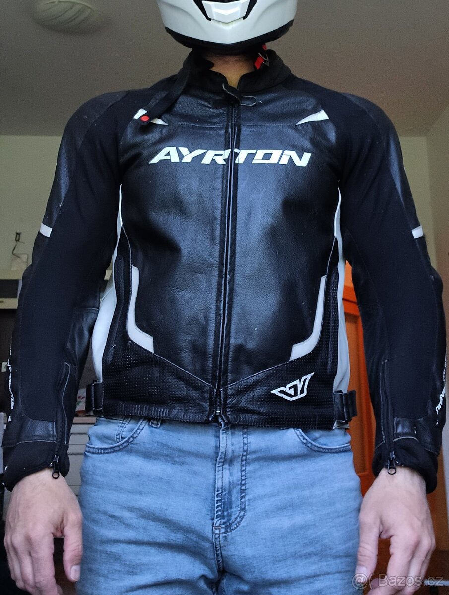 Kožená bunda ayrton vel. 56