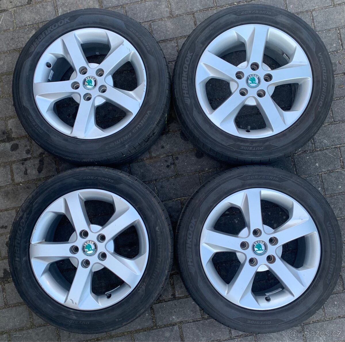 Alu kola Škoda 5x112, R16, letní, ET50
