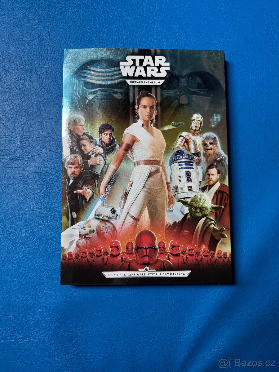 Album Star Wars kartiček - kompletní