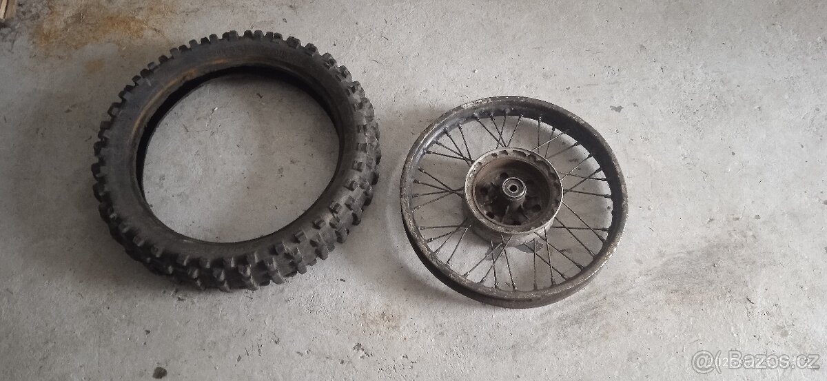 Rám motorky enduro