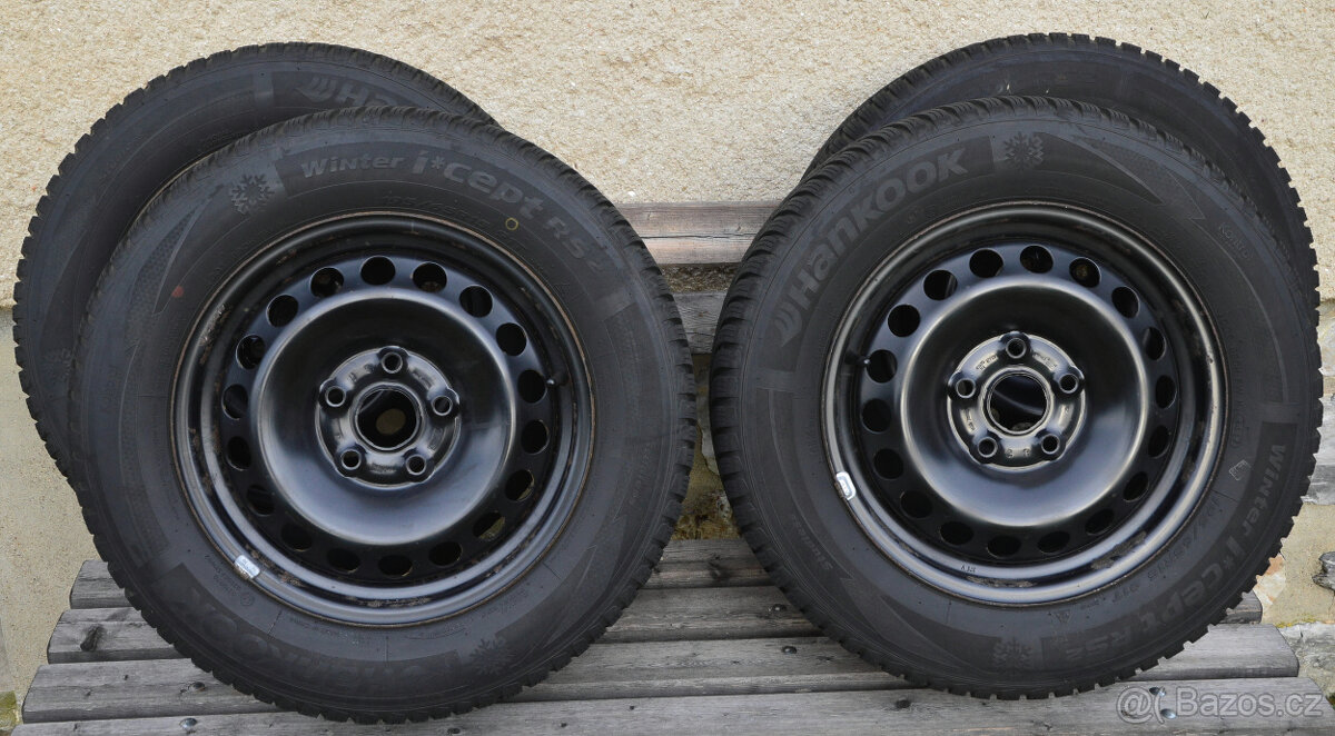 Hankook 195/65-R15 91T-disky 6Jx15H2, ET47, 5x112, 57,1